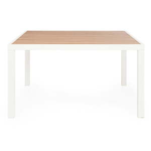 Hliníkový záhradný jedálenský stôl 136x136 cm Hilija   – Bizzotto