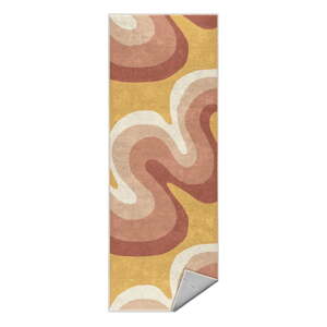 Okrovožltý/staroružový prateľný behúň 60x230 cm Strawberry Creamsicle – Mila Home