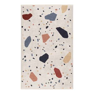 Krémový prateľný koberec 60x100 cm Cracked Terrazzo – Mila Home