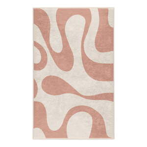 Ružový prateľný koberec 60x100 cm Strawberry Latte – Mila Home