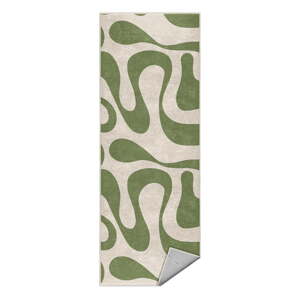 Zelený prateľný behúň 80x200 cm Matcha Latte – Mila Home