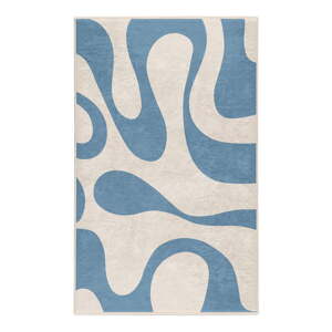 Modrý prateľný koberec 160x230 cm Blue Latte – Mila Home