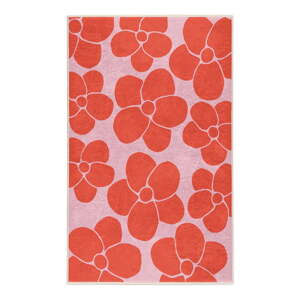 Červený/ružový prateľný koberec 60x100 cm Poppy Fields – Mila Home