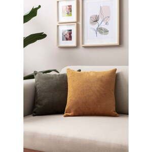 Menčestrové obliečky na vankúše v súprave 2 ks 43x43 cm – Mioli Decor