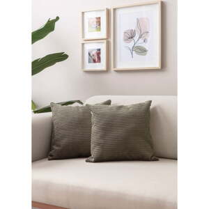 Menčestrové obliečky na vankúše v súprave 2 ks 43x43 cm – Mioli Decor