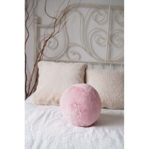 Mikroplyšový dekoračný vankúš ø 25 cm Top – Mioli Decor