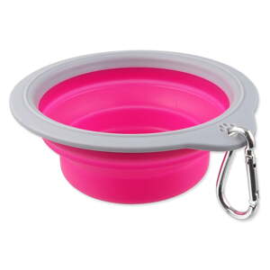 Plastová cestovná miska pre psa ø 18 cm  Dog Fantasy – Plaček Pet Products