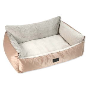Pelech pre psa v zlatej farbe 120x85 cm Dog Fantasy Lux Platinum – Plaček Pet Products
