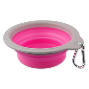 Plastová cestovná miska pre psa ø 15 cm  Dog Fantasy – Plaček Pet Products