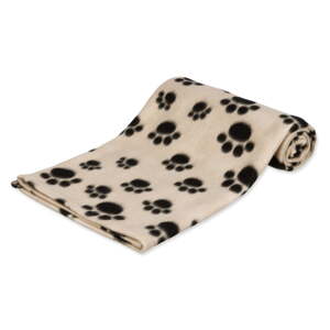 Béžová fleecová deka pre psa 100x70 cm Trixie Barney – Plaček Pet Products