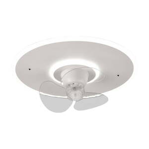Matne biele LED stropné svietidlo Nybro – Trio