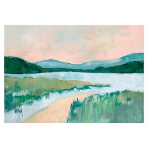 Obraz 70x100 cm Gouache Lake – Styler