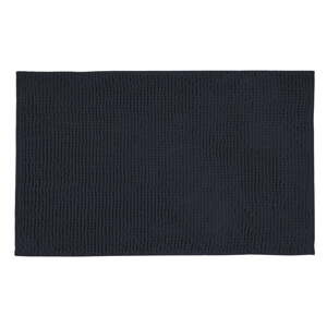 Tmavomodrá textilná kúpeľňová predložka 50x80 cm Chenille – Allstar