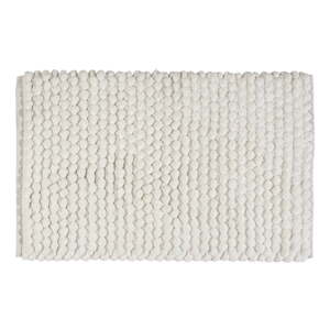 Biela textilná kúpeľňová predložka 50x80 cm Solivo – Wenko