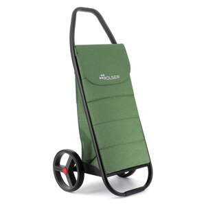 Nákupná taška na kolieskach 53 l Com Tweed Polar Black Tube – Rolser
