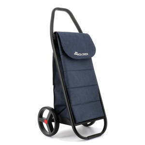 Nákupná taška na kolieskach 53 l Com Tweed Polar Black Tube – Rolser