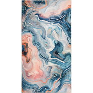 Modrý/ružový prateľný koberec 60x100 cm Colors of Joy – Vitaus