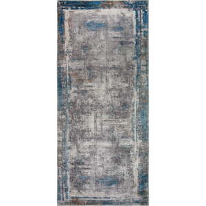 Modrý prateľný behúň 60x150 cm Abstract Colors Blue – Vitaus