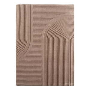 Svetlohnedý prateľný koberec 200x290 cm Pompei 1612 – Ayyildiz Carpets