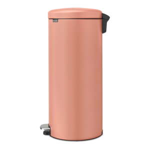 Pedálový oceľový odpadkový kôš v lososovej farbe 30 l NewIcon – Brabantia