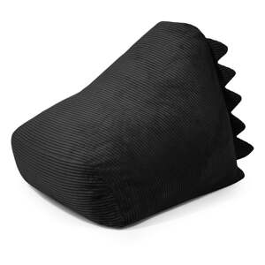 Čierny menčestrový detský sedací vak Snug 80 Dragon – SLOWDOWN