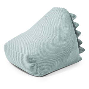 Menčestrový detský sedací vak v mentolovej farbe Snug 80 Dragon – SLOWDOWN