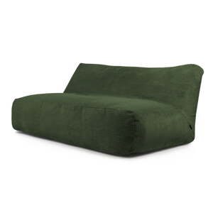 Zelený menčestrový sedací vak Sofa Tube 190 – SLOWDOWN