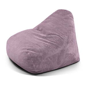 Fialový menčestrový sedací vak Snug 100 – SLOWDOWN