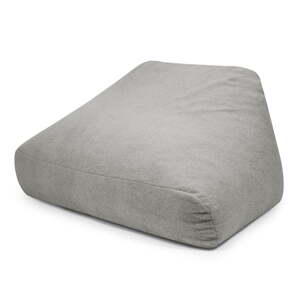 Svetlosivý sedací vak z textílie buklé Sofa Snug – SLOWDOWN