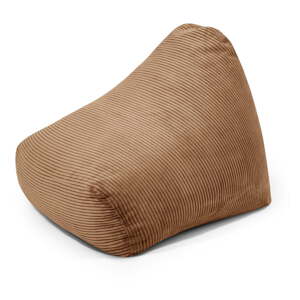 Hnedý menčestrový detský sedací vak Snug 80 – SLOWDOWN