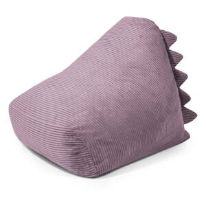 Fialový menčestrový detský sedací vak Snug 80 Dragon – SLOWDOWN