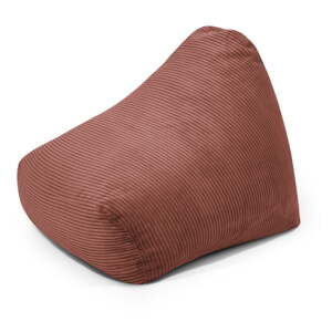 Menčestrový detský sedací vak v tehlovej farbe Snug 80 – SLOWDOWN