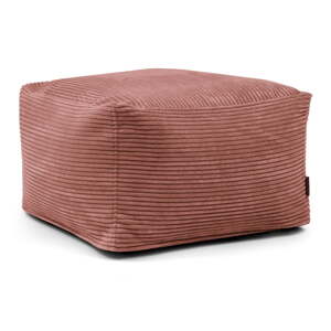 Menčestrový sedací vak v tehlovej farbe Softbox MooG – SLOWDOWN