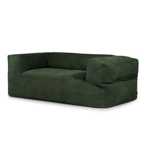 Zelený menčestrový sedací vak Sofa MooG – SLOWDOWN
