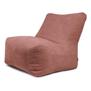 Menčestrový sedací vak v tehlovej farbe Seat 100 Lounge – SLOWDOWN