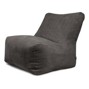 Tmavosivý menčestrový sedací vak Seat 100 Lounge – SLOWDOWN