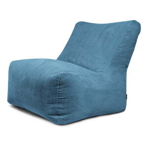 Modrý menčestrový sedací vak Seat 100 Lounge – SLOWDOWN