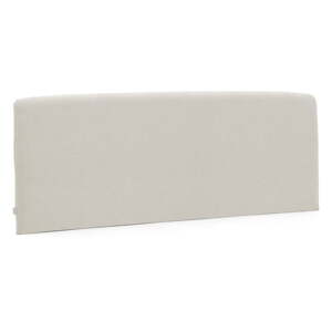 Sivé čelo postele 198x75 cm Valma – Kave Home