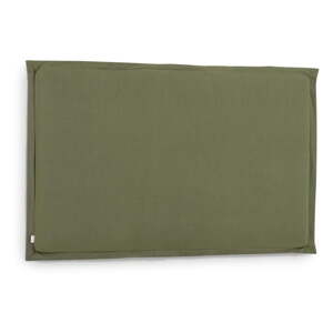 Zelené čalúnené čelo postele 186x106 cm Tanit – Kave Home