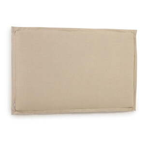Béžové čalúnené čelo postele 186x106 cm Tanit – Kave Home