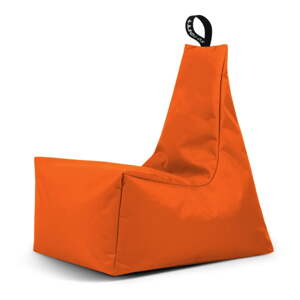 Oranžový detský sedací vak Icy M – So Soft?