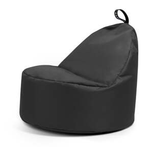 Sivý sedací vak Round XL – So Soft?
