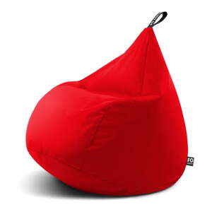 Červený detský sedací vak Drop M – So Soft?