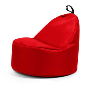 Červený sedací vak Round L – So Soft?