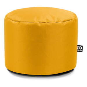 Žltý detský sedací vak Dot M – So Soft?