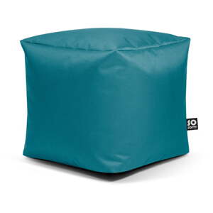 Tyrkysovomodrý detský sedací vak Cube M – So Soft?
