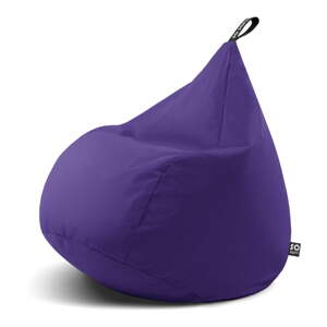 Fialový sedací vak Drop L – So Soft?