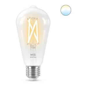 Filamentová smart žiarovka E27, 7 W – WiZ