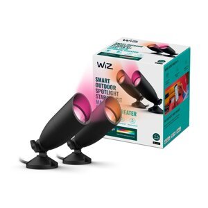 LED smart vonkajšie svietidlo 5 W Ground Spot Starter Kit – WiZ