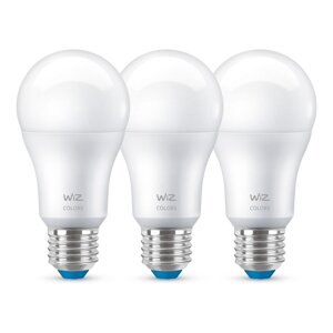 LED žiarovky v súprave 3 ks E27, 9 W – WiZ